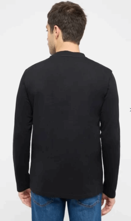 Męski LONGSLEEVE MUSTANG Asheville Black 1016290 4142