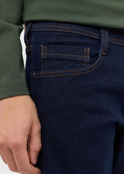 Męskie Spodnie jeansowe Mustang Style Oregon Slim Denim Blue 1017220 5000 883