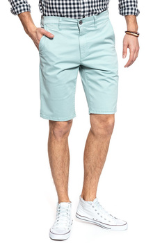 SPODENKI WRANGLER CHINO SHORT MIST BLUE W14AWA078 112126577