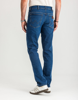 MĘSKIE SPODNIE JEANSOWE WRANGLER TEXAS SLIM GAME ON W12ST112E 112126517