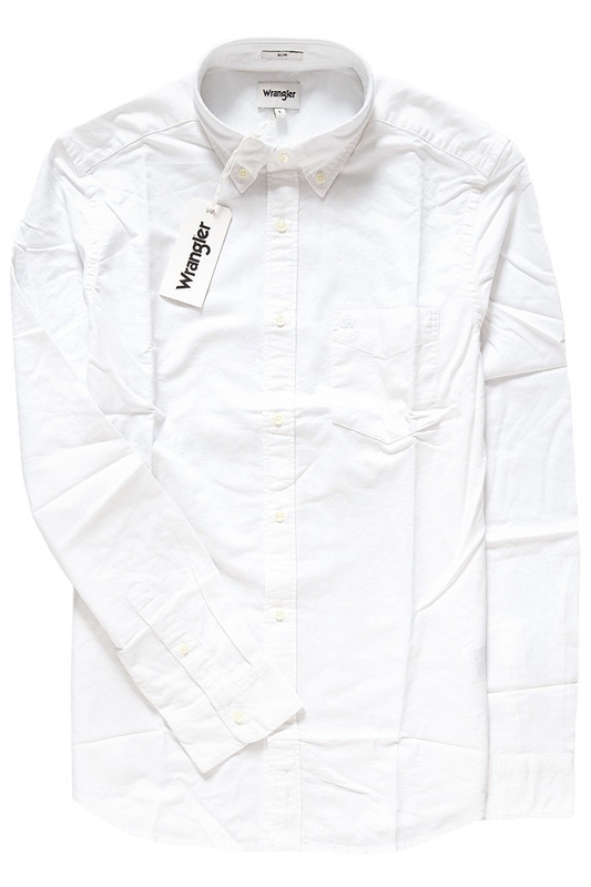 WRANGLER LS 1PKT BUTTON DOWN WHITE W5883BM12S 112129624