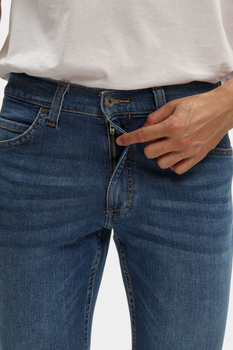 Męskie Spodnie Jeansowe Mustang Style Tramper Straight Denim Blue 1016809 5000 502