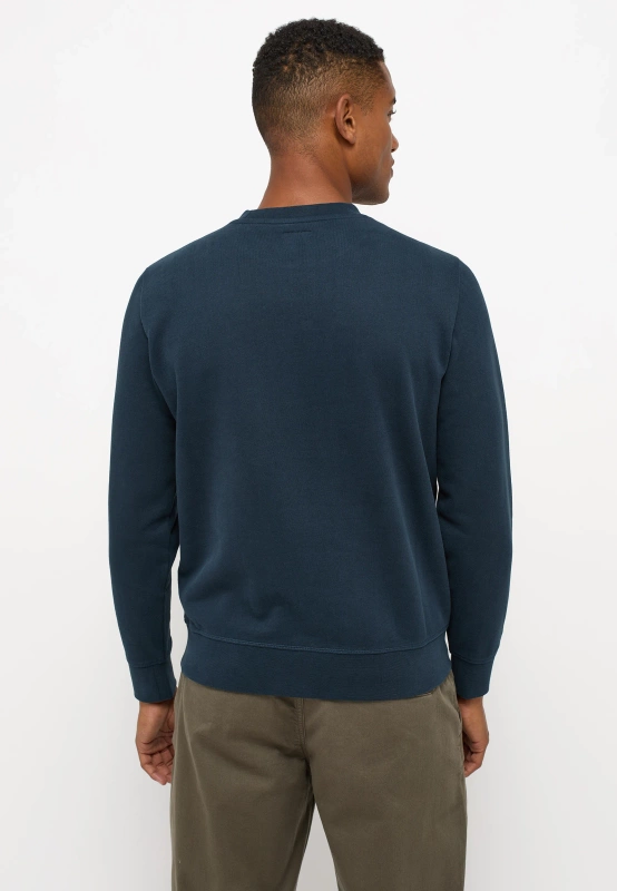 Męska bluza nierozpinana Mustang Style Ben Crewneck Carbon 1014505 4135