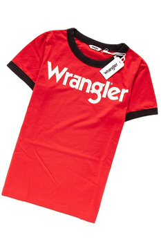 WRANGLER RINGER TEE FORMULA RED W7385G2WO 112131050