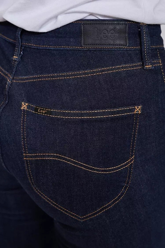 LEE MARION STRAIGHT DAMSKIE SPODNIE JEANSOWE RINSE L301FRFH 112105808