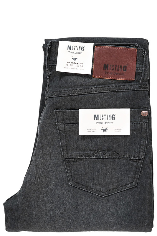 SPODNIE MĘSKIE MUSTANG Washington Denim Black 1009084 4000 881