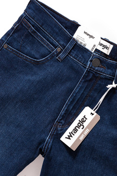 SPODNIE MĘSKIE WRANGLER ARIZONA SPILLED INDIGO W12OMS26B 112126386