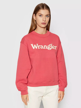 WRANGLER RETRO SWEAT DAMSKA BLUZA KLASYCZNA LOGO HOLLY BERRY W6N0HAXGH 112146216