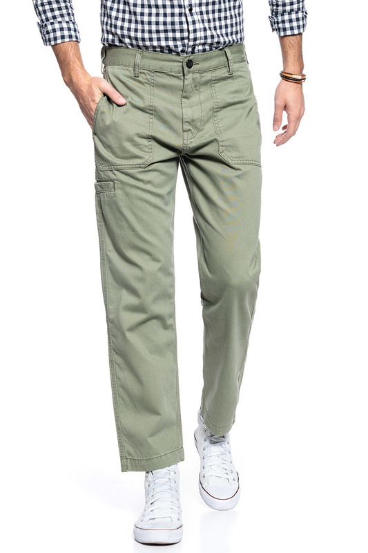 SPODNIE MĘSKIE LEE CARPENTER LICHEN GREEN L70YLD82 112118767