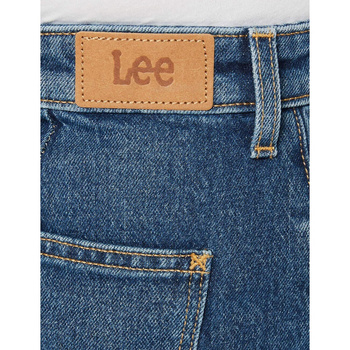 LEE BUTTON FLY A LINE DAMSKA SPÓDNICA JEANSOWA JEANS DŻINS WORN IRIS L38MMWQW 112139975