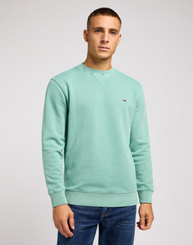 MĘSKA BLUZA NIEROZPINANA PLAIN CREW SWS INTUITION GREY 112349100 L81I015500