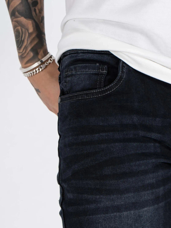 Męskie Spodnie Jeansowe Marcus Felix Jeans 2117 Twilight Blue 14-200208