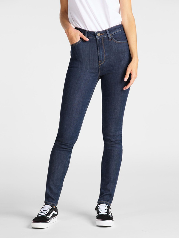 SPODNIE DAMSKIE LEE SCARLETT HIGH TONAL STONEWASH L626MDNX 112114279