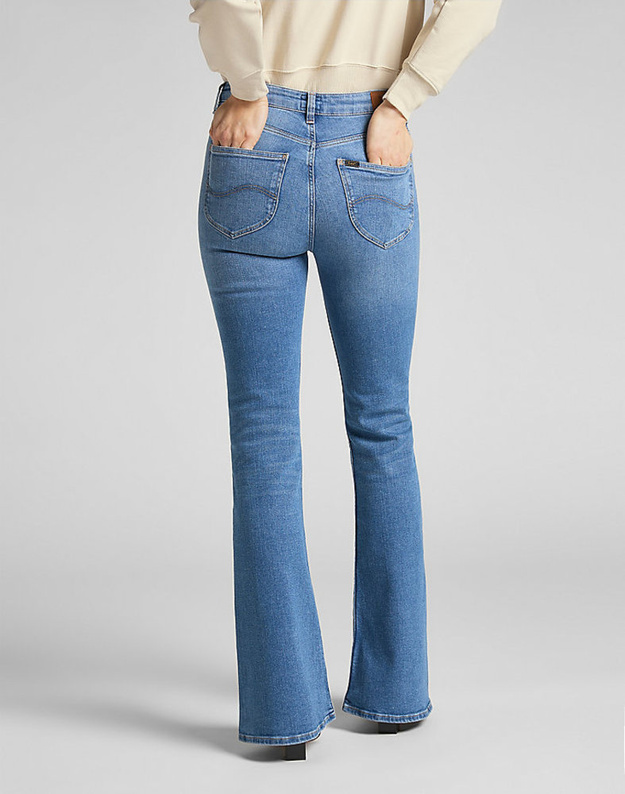 LEE BREESE DAMSKIE SPODNIE JEANSOWE JADED L32YROEU 112107768