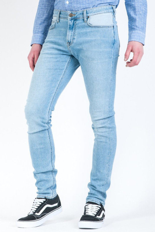 LEE MALONE MĘSKIE SPODNIE JEANSOWE JEANSY FLIGHT L736ROWJ 112120236