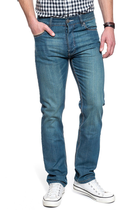 LEE COOPER SPODNIE MĘSKIE GREEN WASH LCJF001