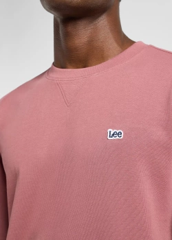 MESKA BLUZA LEE PATCH CREW SWS HENNA 112363880
