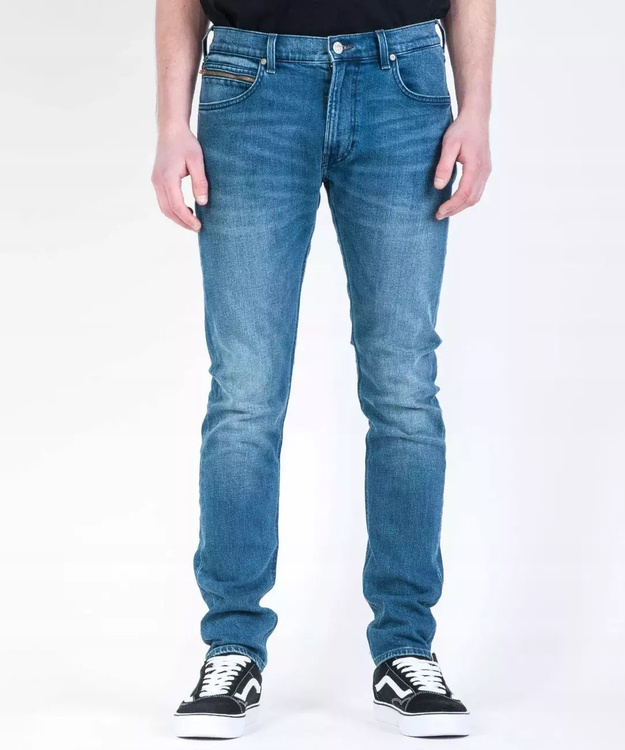 LEE LUKE ZIP POCKET MĘSKIE SPODNIE JEANSOWE JEANSY TIME OUT L72GJXDN 112119664
