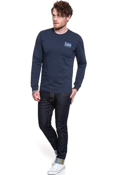 LEE LS CHEST LOGO TEE DARK NAVY L64SFENM 112115919