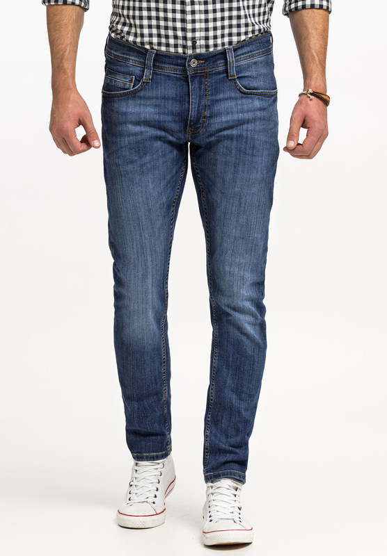 MUSTANG OREGON TAPERED MĘSKIE SPODNIE JEANSOWE JEANSY DŻINSY DENIM BLUE 1014041 5000 883