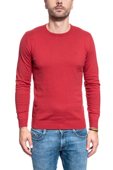 WRANGLER CREWNECK KNIT RED W8A02PX47 112132351