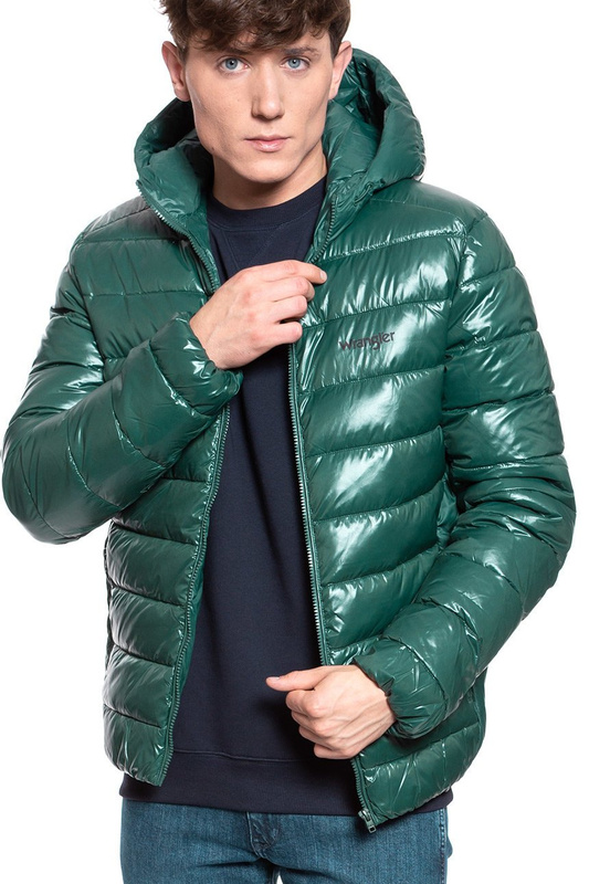 KURTKA ZIMOWA WRANGLER PUFFER JACKET PINE W4A0XTG01 112129061