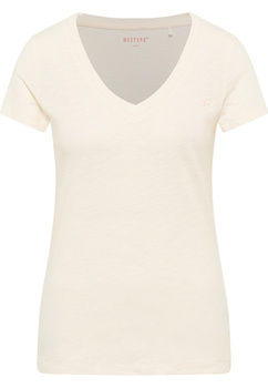 Damski T-Shirt Mustang Style Beverly Whisper White 1016139 2013
