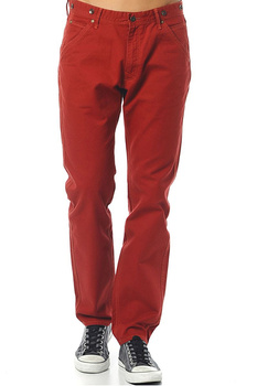 LEE LOGGER MĘSKIE SPODNIE MATERIAŁOWE RUMBA RED L750GL55