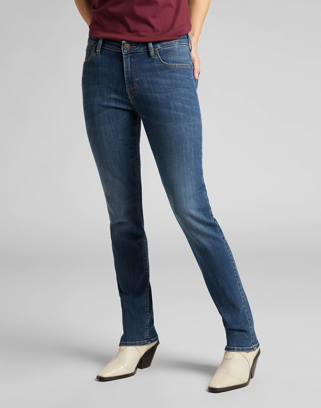 LEE ELLY DAMSKIE SPODNIE JEANSOWE DARK ABERDEEN L305SIMX 112139785