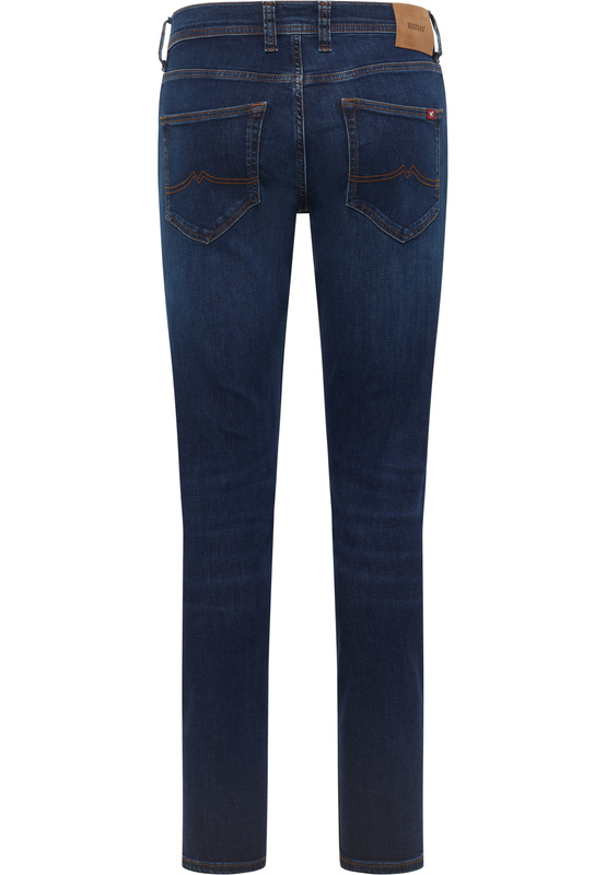 Męskie Spodnie Jeansowe Mustang Style Oregon Slim Denim Blue 1016315 5000 903