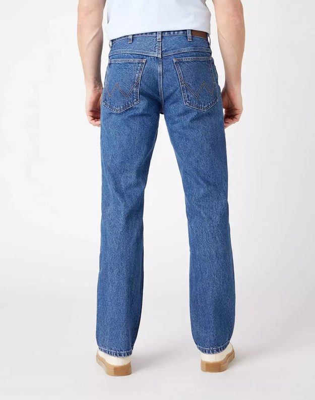WRANGLER STRAIGHT MĘSKIE SPODNIE JEANSOWE JEANSY MEDIUM STW W10T05M02 112126006