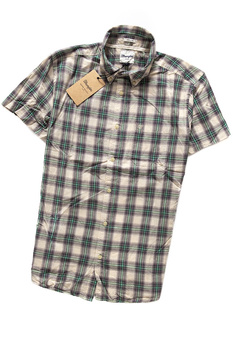 WRANGLER S/S 1 PKT SHIRT BERYL GREEN W5952L8S4 
