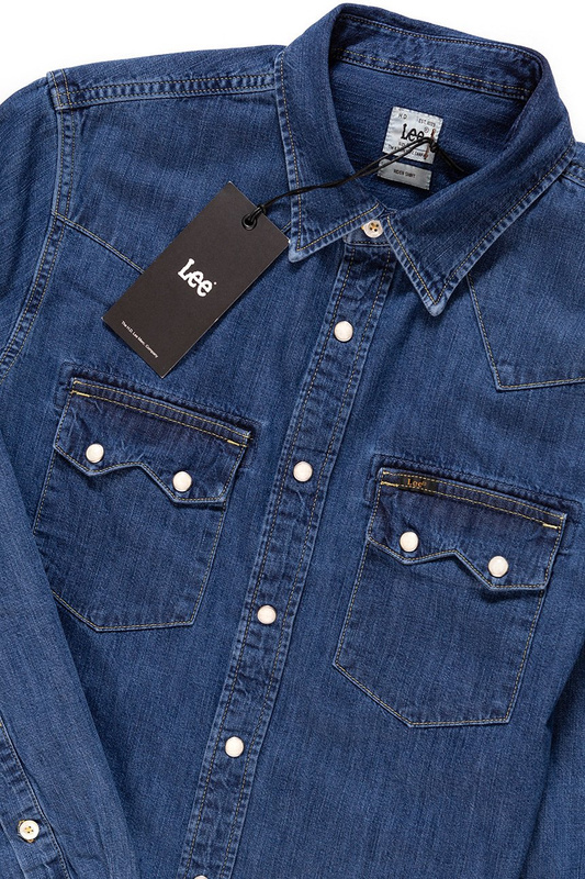 LEE RIDER SHIRT MID STONE L851AFBR