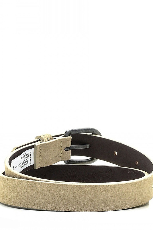 WRANGLER SUEDE BELT DAMSKI PASEK KLASYCZNY WHITECAP BEIGE W0A78USS1