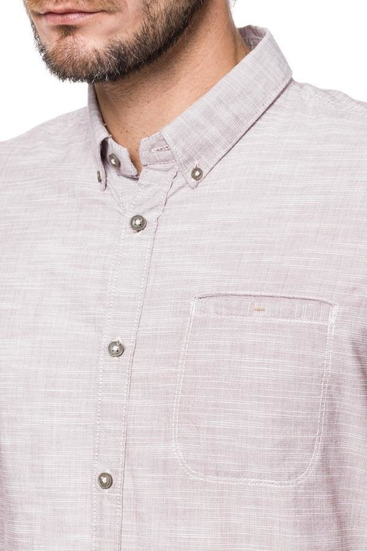 TOM TAILOR RAY DESERT SLUB FIL A FIL SHIRT 2030581.00.10 COL. 4480
