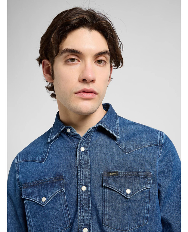 MESKA KOSZULA LEE REGULAR WESTERN SHIRT ROARING RAPID 112370562
