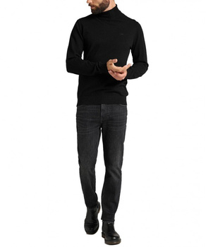 MĘSKI SWETER LEE HIGH NECK KNIT BLACK L83CKF01 112140919