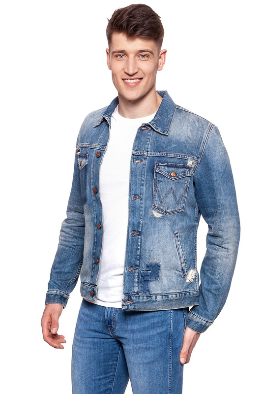 WRANGLER REGULAR JACKET BLUE SHADOW W443Y593Y