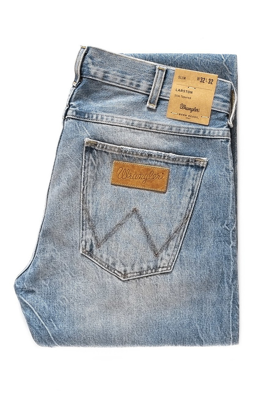 WRANGLER LARSTON VINTAGE SELVEDG W18SBZ98E SAMPLE