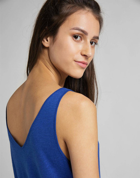 DAMSKA BLUZKA LEE V NECK TANK SURF BLUE L44UENQF 112110008