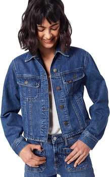 LEE CROPPED RIDER JACKET DAMSKA KURTKA JEANSOWA TIC L54CGGEZ 112112759