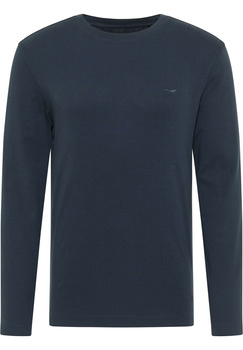 MUSTANG Style Anton B Basic MĘSKA KOSZULKA Z DŁUGIM RĘKAWEM Outer Space 1013533 5330