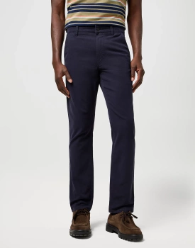 MESKIE SPODNIE WRANGLER REGULAR CHINO DARK NAVY 112371030