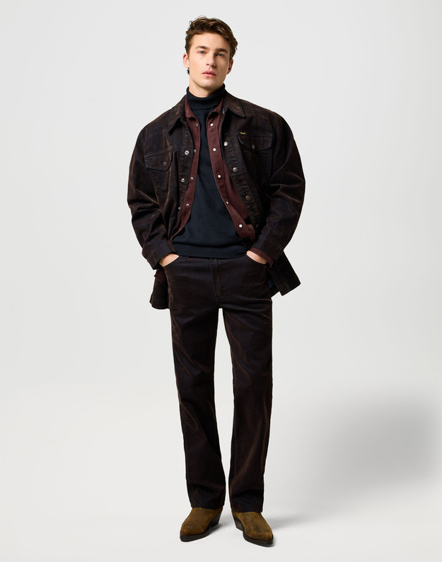 MESKIE SPODNIE WRANGLER WRANCHER MOLE FLOCKED 112371607