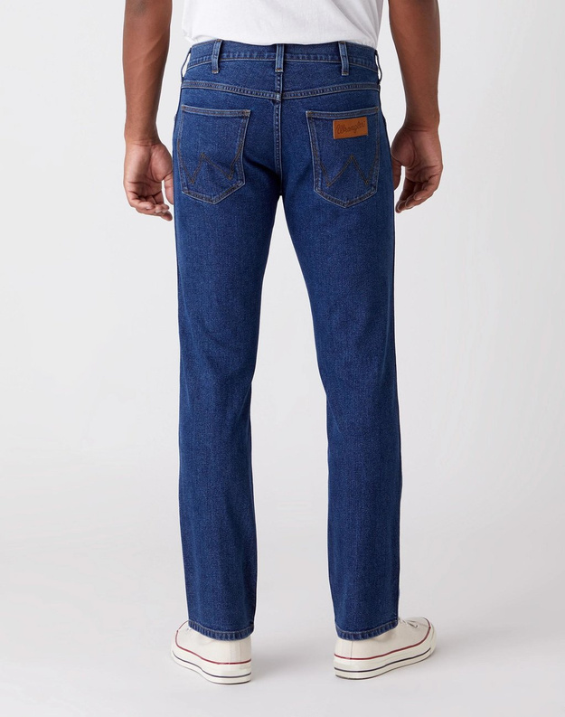 WRANGLER GREENSBORO MĘSKIE SPODNIE JEANSOWE RIDE ON W15QU5225 112127097