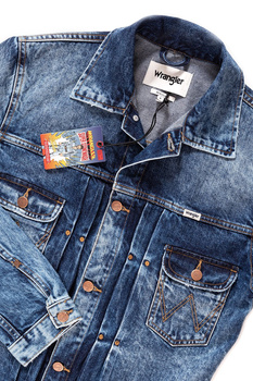 KURTKA JEANSOWA WRANGLER RETRO JACKET BANG ON W442GW24F 112128844