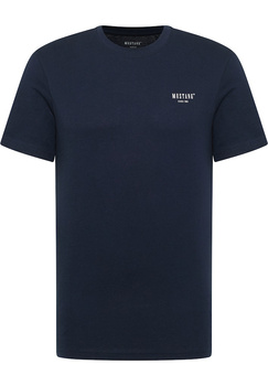 Męski T-Shirt Mustang Style Austin Dark Sapphire 1016273 4136