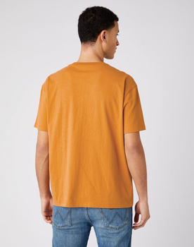 WRANGLER WWYG TEE MĘSKI T-SHIRT KOSZULKA INCA GOLD W7K1F4XEN 112141562