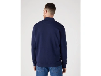 MESKA BLUZA WRANGLER FUNNEL NECK ZIP REAL NAVY 112341207