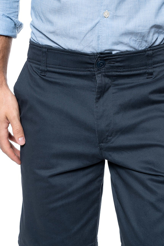MĘSKIE SZORTY MATERIAŁOWE LEE COMFORT SHORT XM NAVY L71ZPB09 112119601